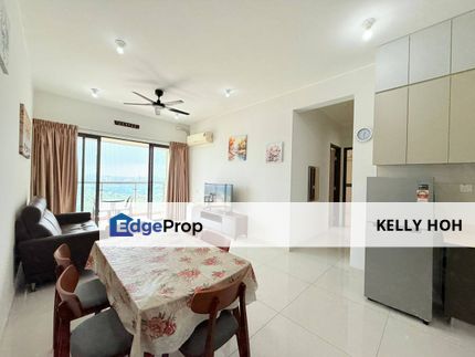 Amberside Country Garden @ Danga Bay JB Town, 3 Bedrooms 3 Bathrooms, Fully Furnished, For Rent , Johor, Johor Bahru