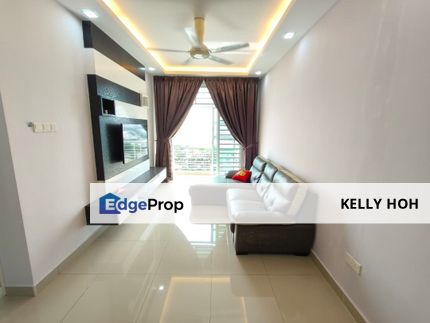 Nusa Heights Apartment @ Gelang Patah Johor, 3 Rooms 2 Bath, Freehold, International Lot, Renovated Unit, For Sale , Johor, Gelang Patah