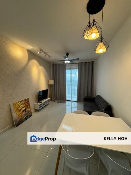 Central Park Phase 1@ Damansara Tampoi Johor, 1+2 Bedrooms 1 Bathroom, Fully Furnished, Renovated Unit, For Rent , Johor, Johor Bahru