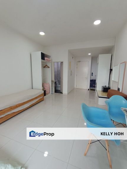 SKS Pavillion Residences @ Jalan Storey Bukit Senyum J.B, Studio Unit, Fully Furnished 90%,For Rent , Johor, Johor Bahru