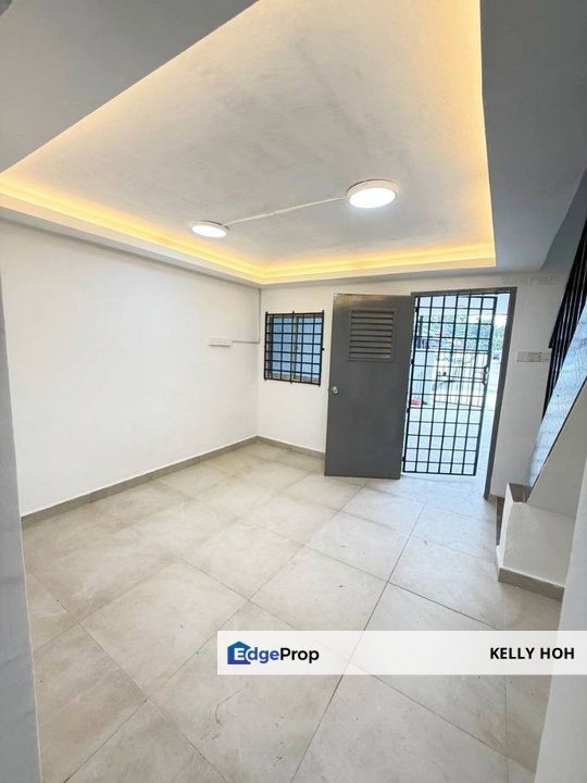 Jalan Cermai, Taman Mesra Senai Johor, Double Storey Low Cost House, 3 Rooms 2 Bath, Freehold, Renovated Unit, For Sale , Johor, Senai