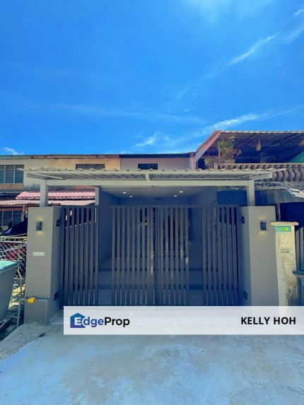 Jalan Bayan, Taman Megah Ria Masai Johor, Double Storey Low Cost House, 3 Rooms 2 Bath, Freehold, Non-Bumi Lot, Renovated Unit, For Sale , Johor, Masai