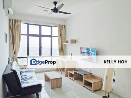 D'Summit Residence @ Kempas Utama Johor, 1 Bedroom 1 Bathrooms, Fully Furnished, For Rent , Johor, Johor Bahru