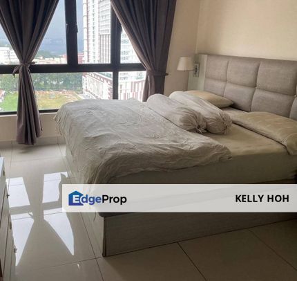 Citywoods Apartment @ JB Town, 2+1 Bedrooms 2 Bathrooms, Fully Furnished, For Rent , Johor, Johor Bahru