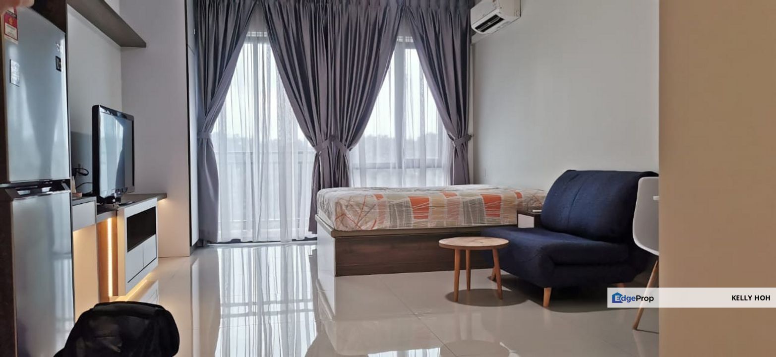 Central Park Apartment @ Damansara Tampoi Johor, Studio Unit, Fully Furnished, For Rent , Johor, Johor Bahru