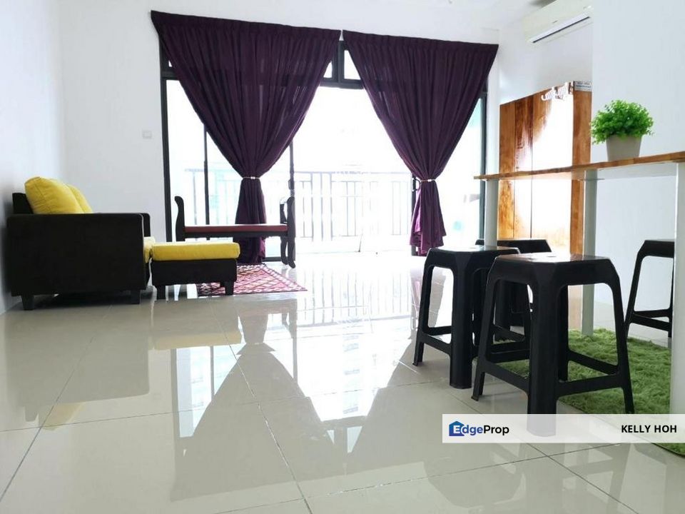 8SCAPE Residence @ Taman Perling Johor, 3 Bedrooms 2 Bathrooms, Fully Furnished, For Rent , Johor, Johor Bahru