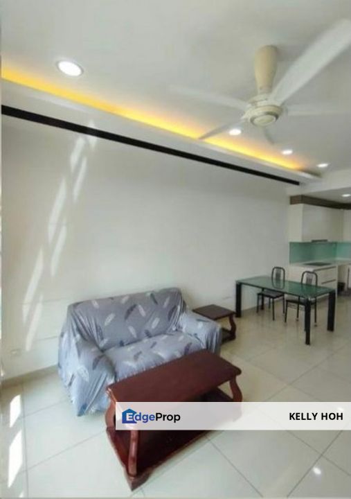 Tropez Residence @ Tropicana Danga Bay JB Town, 1+1 Bedrooms 1 Bathroom, Fully Furnished, For Rent , Johor, Johor Bahru