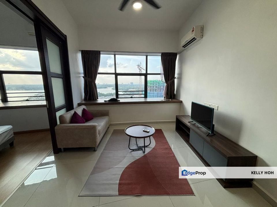 Amberside Country Garden @ Danga Bay JB Town, 1 Bedrooms 1 Bathrooms, Fully Furnished, For Rent , Johor, Johor Bahru