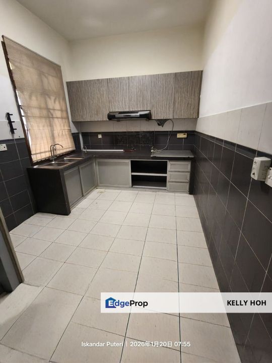 Taman Nusa Idaman @ Iskandar Puteri Johor, Double Storey Terrence House, 4 Bedrooms 3 Bathrooms, Partial Furnished, For Rent , Johor, 