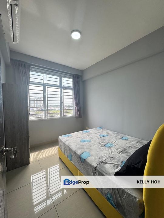 EastBay Luxury Apartment, Megah Ria Masai Johor, 3+1 Bedrooms 2 Bathrooms, Fully Furnished, For Rent , Johor, Masai