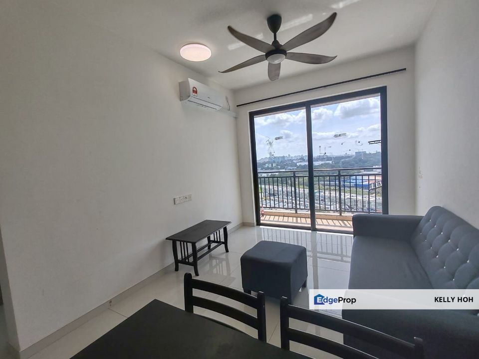 Central Park Phase 1 Country Garden @ Damansara Tampoi Johor, 1+1 Bedrooms 1 Bathroom, Fully Furnished, For Rent , Johor, Johor Bahru