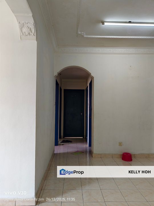 Sri Wangi Apartment, Tampoi Indah, Skudai Johor, 4 Bedrooms 2 Bathrooms, Partial Furnished, For Rent , Johor, Tampoi