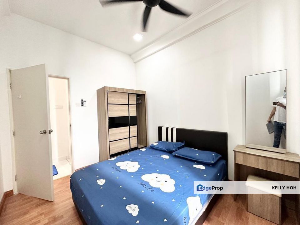 The Platino Serviced Apartment @ Jln Segenting, Taman Bukit Mewah Johor, 1 Bedroom 1 Bathroom, Fully Furnished, For Rent , Johor, Johor Bahru