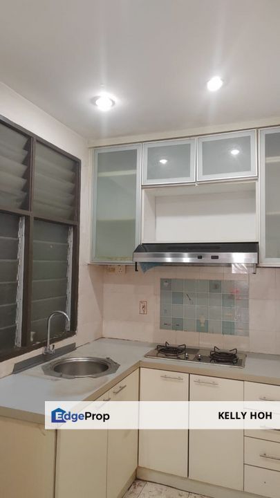 Villa Krystal Apartment @ Selesa Jaya, Skudai Johor, 3+1 Bedrooms 2 Bathrooms, Fully Furnished, For Rent , Johor, Skudai