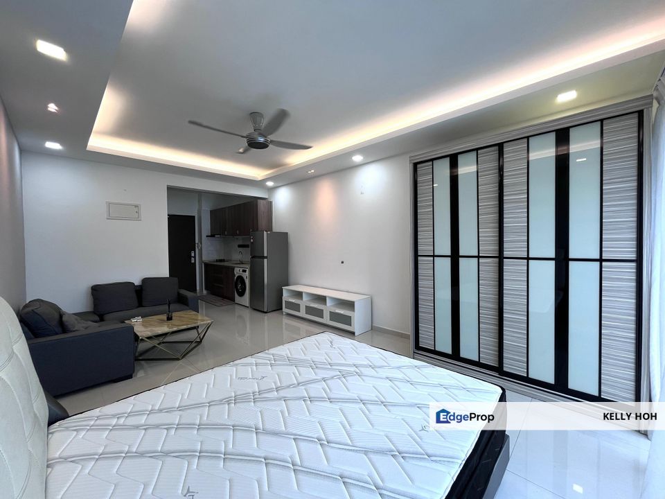 Country Garden Central Park @ Damansara Aliff Tampoi Johor, Studio Unit, Fully Furnished, For Rent , Johor, Johor Bahru