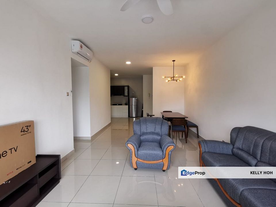 Twin Danga Residence @ Taman Laguna Johor, 3 Bedrooms 2 Bathrooms, Fully Furnished, For Rent , Johor, Johor Bahru