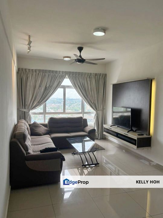 Midas Perling Apartment @ Taman Perling Johor, 3 Bedrooms 2 Bathrooms, Partial Furnished, For Rent , Johor, Johor Bahru