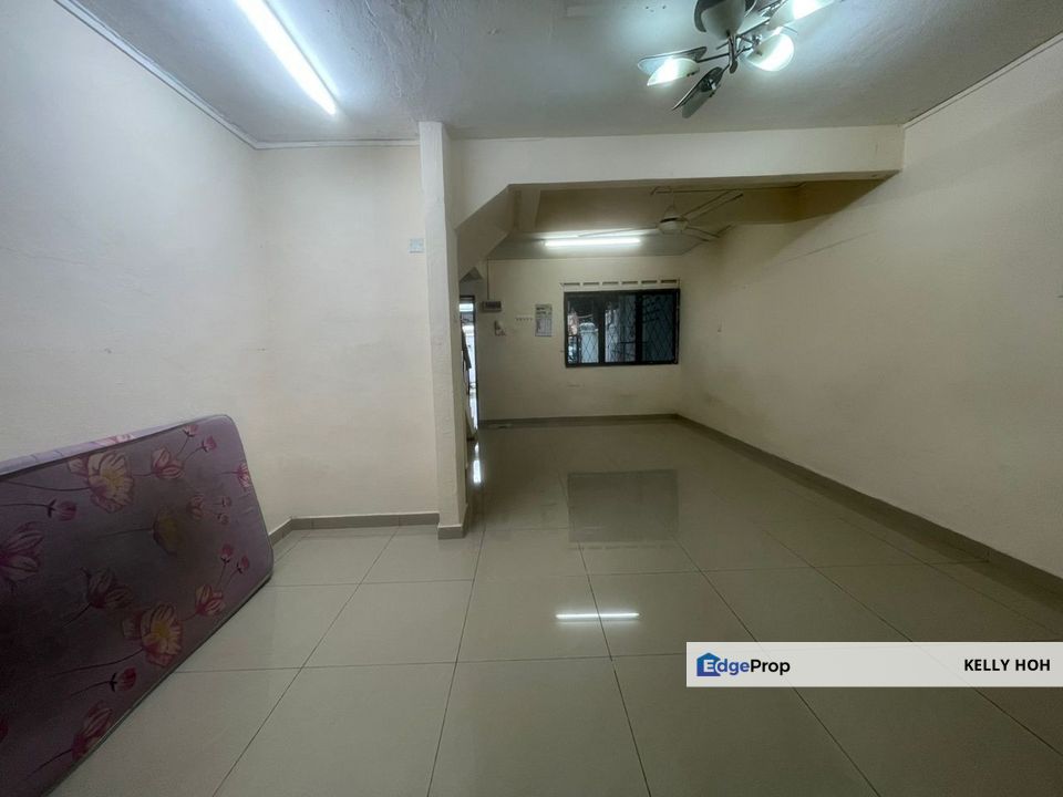 Taman Ungku Tun Aminah Skudai Johor, 2-Storey Low Cost House, 2 Bedrooms 1 Bathroom, Partial Furnished, For Rent , Johor, Skudai