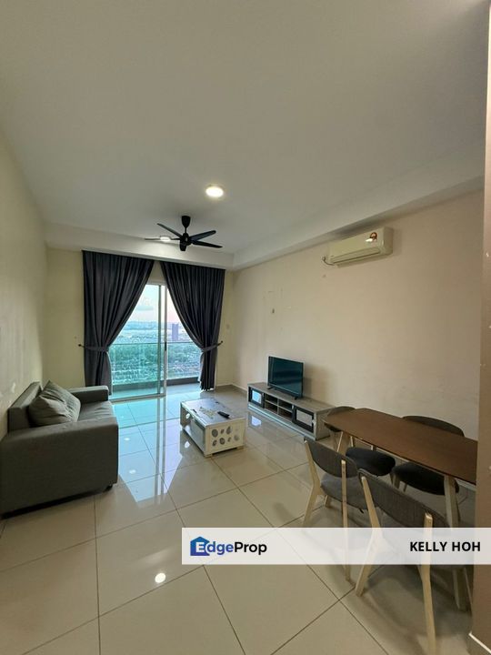 D'Carlton Seaview Residences @ Megah Ria Masai Johor, 2 Bedrooms 2 Bathrooms, Fully Furnished, For Rent , Johor, Masai