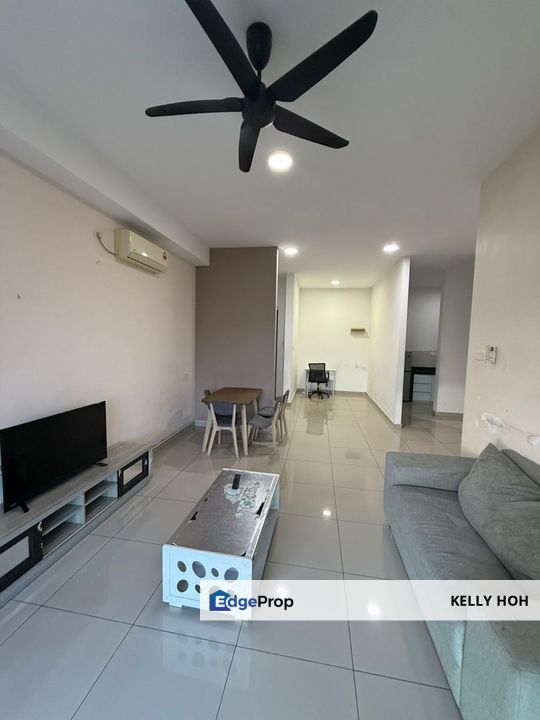 D'Carlton Seaview Residences @ Megah Ria Masai Johor, 2 Bedrooms 2 Bathrooms, Fully Furnished, For Rent , Johor, Masai