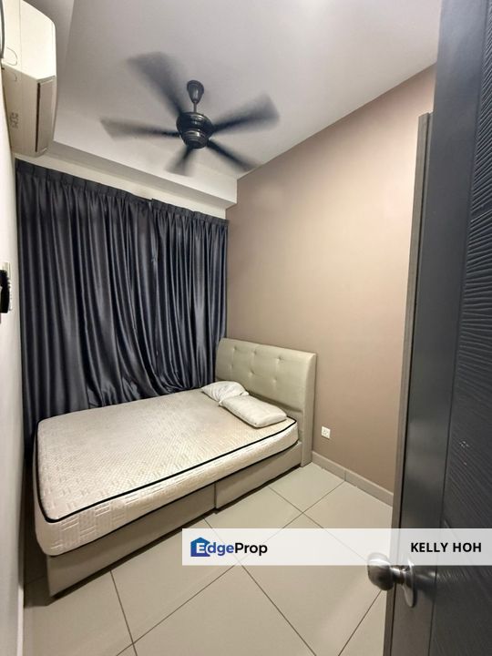 D'Carlton Seaview Residences @ Megah Ria Masai Johor, 2 Bedrooms 2 Bathrooms, Fully Furnished, For Rent , Johor, Masai