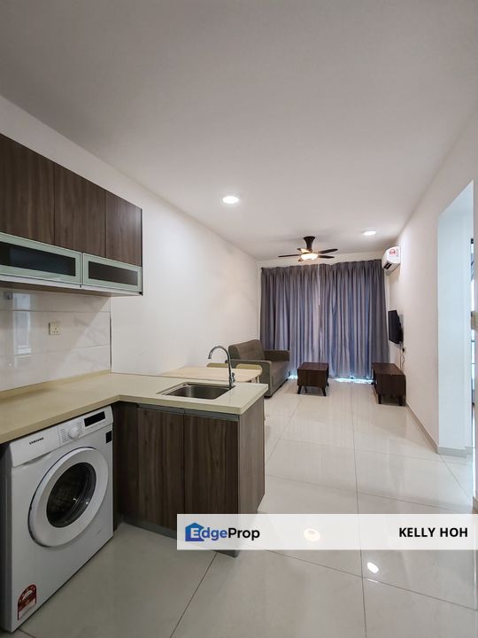 Central Park Service Apartment @ Damansara Tampoi J.B, 1+1 Bedrooms 1 Bathroom, Fully Furnished, For Rent , Johor, Johor Bahru