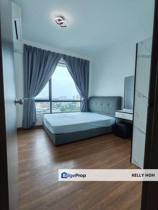 Central Park Service Apartment @ Damansara Tampoi J.B, 1+1 Bedrooms 1 Bathroom, Fully Furnished, For Rent , Johor, Johor Bahru