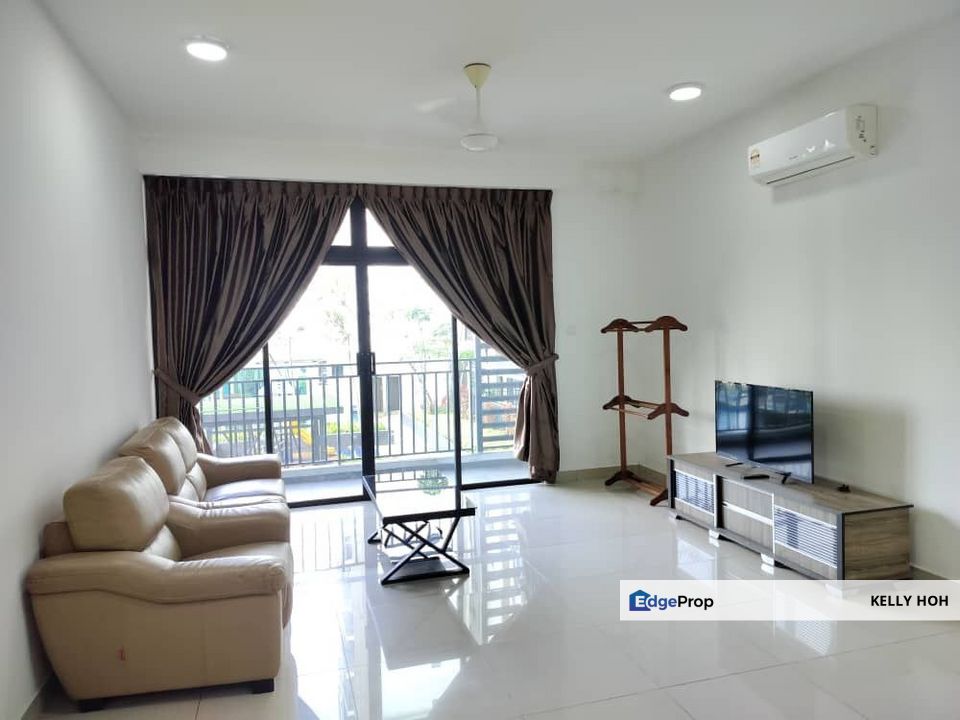 Citywoods Apartment @ Jln Abdul Samad, Kampung Bahru, J.B, 2+1 Bedrooms 2 Bathrooms, Fully Furnished, For Rent , Johor, Johor Bahru