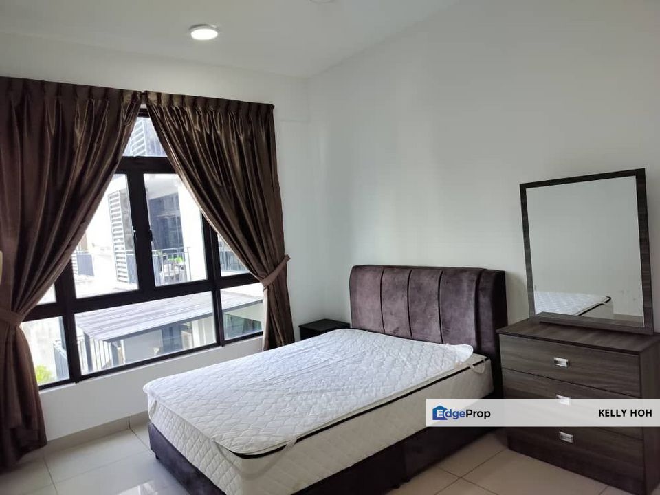 Citywoods Apartment @ Jln Abdul Samad, Kampung Bahru, J.B, 2+1 Bedrooms 2 Bathrooms, Fully Furnished, For Rent , Johor, Johor Bahru