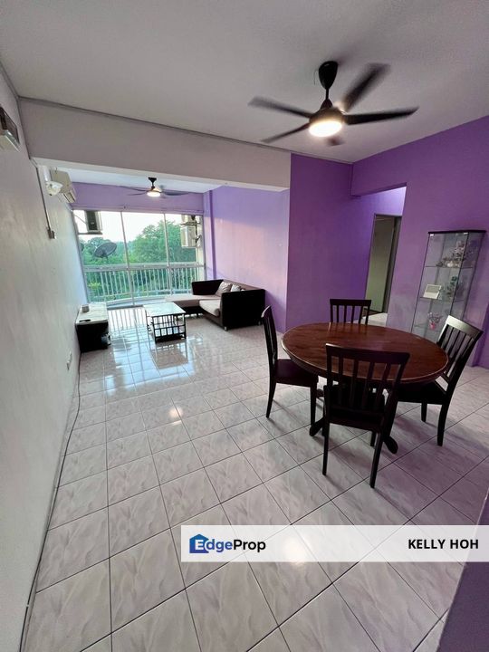 Putri Ria Apartment @ Taman Megah Ria Masai Johor, 3 Bedrooms 2 Bathrooms, Partial Furnished, For Rent , Johor, Masai