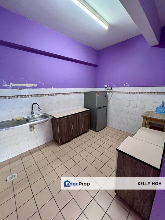 Putri Ria Apartment @ Taman Megah Ria Masai Johor, 3 Bedrooms 2 Bathrooms, Partial Furnished, For Rent , Johor, Masai