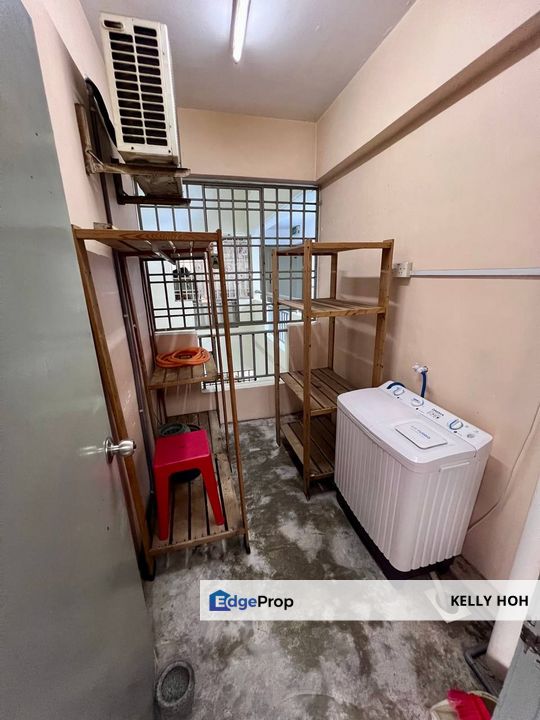 Putri Ria Apartment @ Taman Megah Ria Masai Johor, 3 Bedrooms 2 Bathrooms, Partial Furnished, For Rent , Johor, Masai