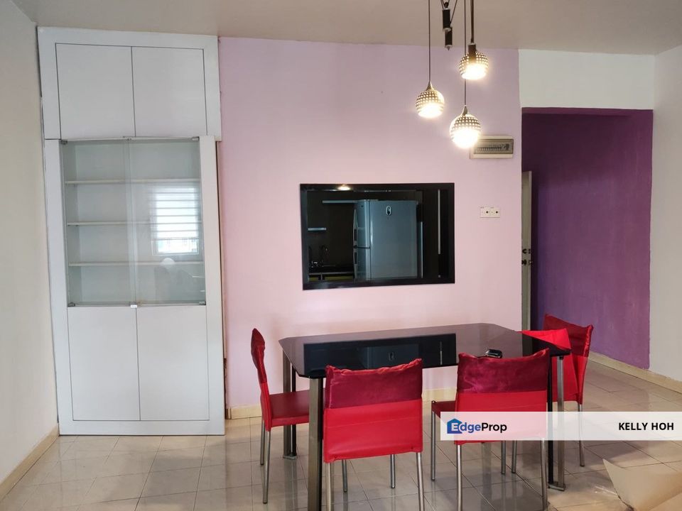 Permas Ville Apartment @ Permas Jaya Masai Johor, 3 Bedrooms 2 Bathrooms, Fully Furnished, For Rent , Johor, Permas Jaya/Senibong