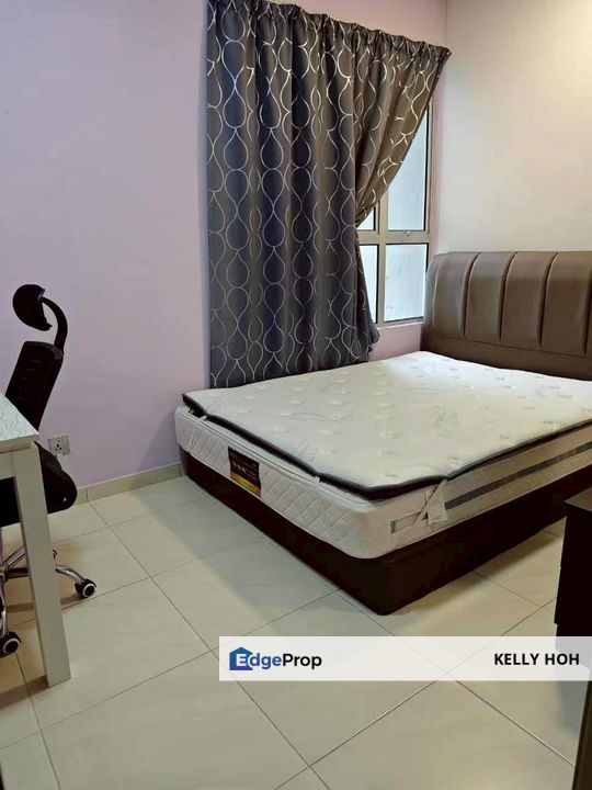 Bayu Angkasa Apartment @ Gelang Patah Johor, 3 Bedrooms 2 Bathrooms, Fully Furnished 95% (Without TV only) For Rent , Johor, Gelang Patah