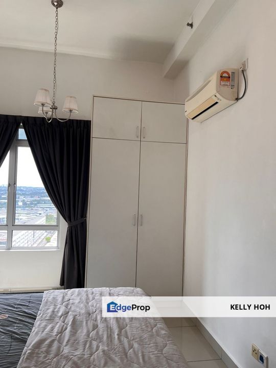 Austin Suites @ Taman Mount Austin Johor, 1+1 Bedrooms 1 Bathroom, Fully Furnished 95% (Without TV), For Rent , Johor, Johor Bahru