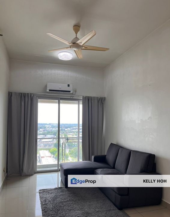 Austin Suites @ Taman Mount Austin Johor, 1+1 Bedrooms 1 Bathroom, Fully Furnished 95% (Without TV), For Rent , Johor, Johor Bahru