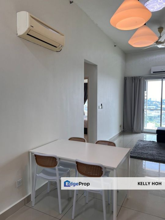 Austin Suites @ Taman Mount Austin Johor, 1+1 Bedrooms 1 Bathroom, Fully Furnished 95% (Without TV), For Rent , Johor, Johor Bahru