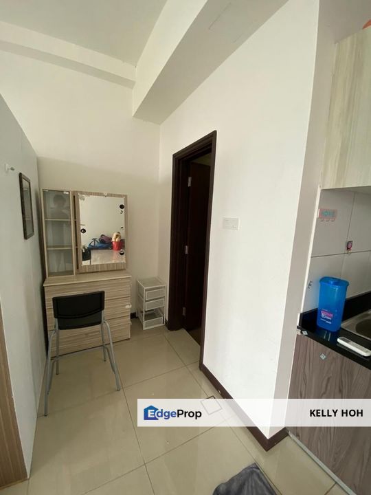 Molek Regency @ Taman Molek Johor, Studio Unit, Almost Furnished 80% (Without TV & Sofa), For Rent , Johor, Johor Bahru
