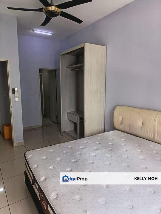 Meridin Bayvue Apartment @ Sierra Perdana Masai Johor, 3 Bedrooms 2 Bathrooms, Almost Furnished as picture, For Rent , Johor, Masai