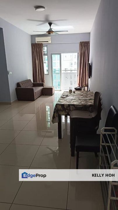 Meridin Bayvue Apartment @ Sierra Perdana Masai Johor, 3 Bedrooms 2 Bathrooms, Almost Furnished as picture, For Rent , Johor, Masai