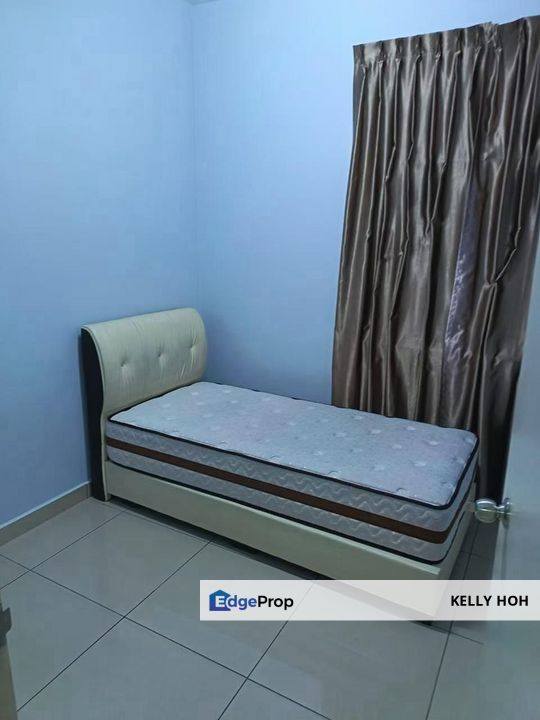 Meridin Bayvue Apartment @ Sierra Perdana Masai Johor, 3 Bedrooms 2 Bathrooms, Almost Furnished as picture, For Rent , Johor, Masai