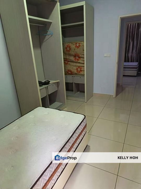 Meridin Bayvue Apartment @ Sierra Perdana Masai Johor, 3 Bedrooms 2 Bathrooms, Almost Furnished as picture, For Rent , Johor, Masai