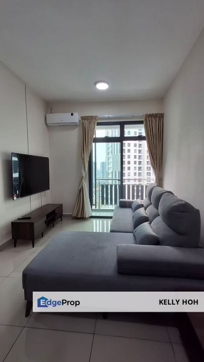 KSL Residence 2 @ Kangkar Tebrau Pandan, 3 Bedrooms 2 Bathrooms, Fully Furnished, For Rent , Johor, Johor Bahru