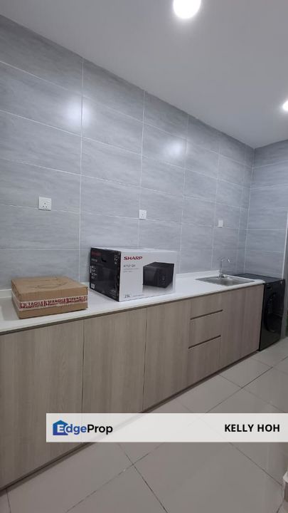 KSL Residence 2 @ Kangkar Tebrau Pandan, 3 Bedrooms 2 Bathrooms, Fully Furnished, For Rent , Johor, Johor Bahru