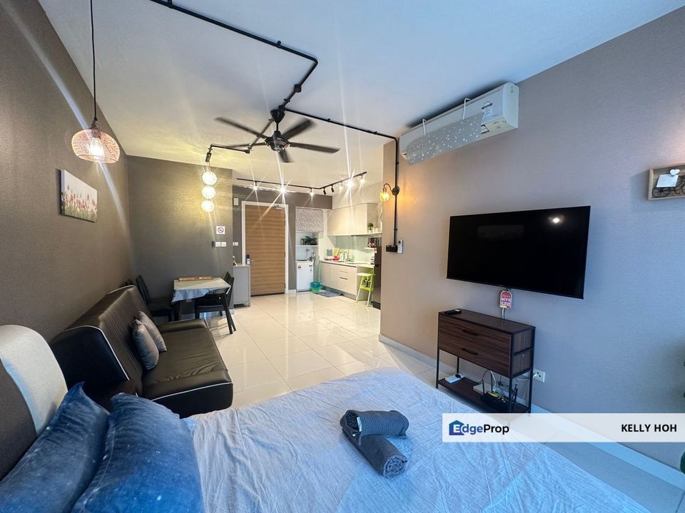 Teega Suites @,Puteri Harbour, Iskandar Puteri Johor, Studio Unit, Fully Furnished, Renovated Unit, For Rent , Johor, 
