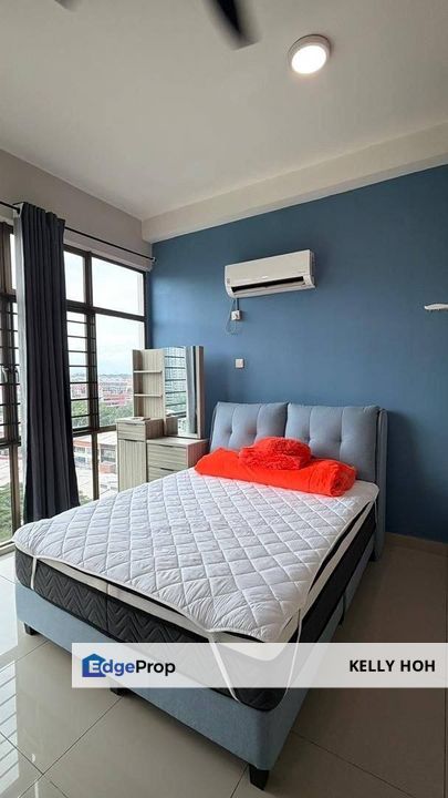 Palazio Service Apartment @ Taman Mount Austin Johor, Studio Unit, Big Size Corner Unit, Fully Furnished, Renovated Unit, For Rent , Johor, Johor Bahru