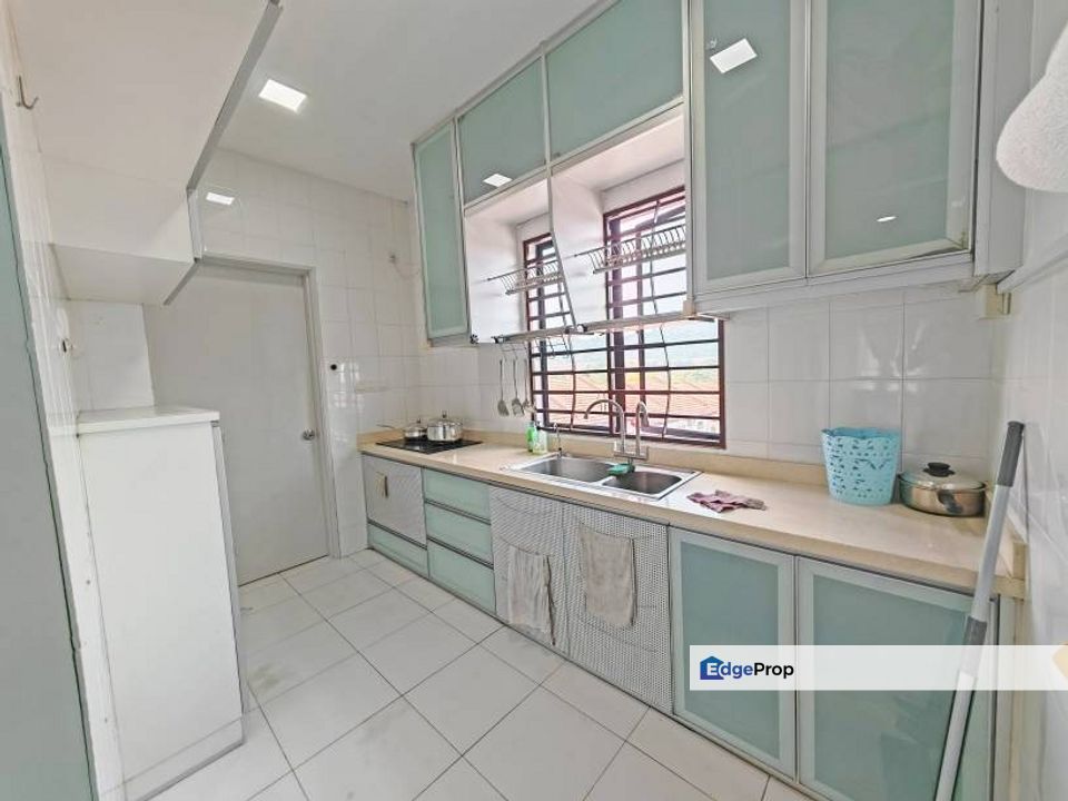 Fully Renovated, Partly Furnished, Gated Guarded, 1st Floor Townhouse, Selangor, Bandar Sungai Long