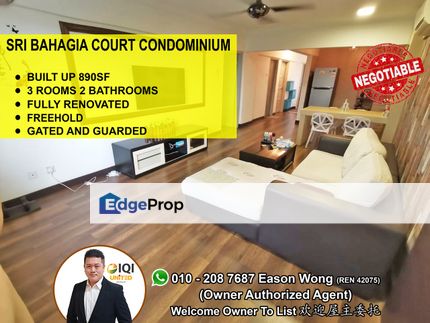 Nicely Renovated, Full Furnished, Freehold, Good Condition, Selangor, Cheras