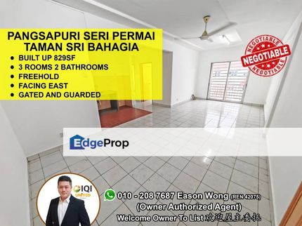 829sf Freehold, New Paint, Good Location, Selangor, Cheras