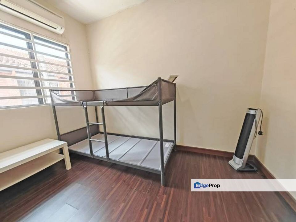 Fully Renovated, Partly Furnished, Gated Guarded, 1st Floor Townhouse, Selangor, Bandar Sungai Long